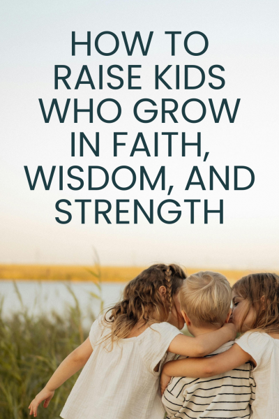 Helping your kids grow doesn’t have to feel overwhelming. Based on Luke 2:52, this post shares 3 simple, biblical ways to help your children grow in wisdom, strength, and faith. If you're looking for practical Christian parenting tips and encouragement, this is for you. Save this for later!